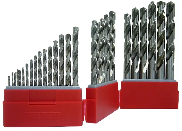 Teng Tools Metalliporasarjasarja 1,0–13,0 mm DB034